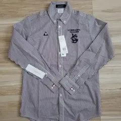 【新品タグ付き】Le Coq Sportif ストライプ柄 長袖シャツ