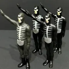 ガシャポンフィギュア 仮面ライダーに登場のショッカー戦闘員4体セット