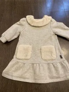 Comme Ca Ism グレー ワンピース 95cm