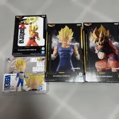 ドラゴンボールZ Grandista 孫悟飯 ベジータ 4個セット