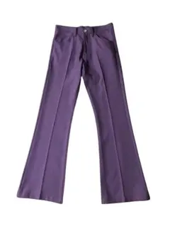 DAIRIKU Flare Pressed Pants 27 パープル