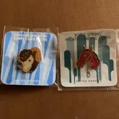 ユナイテッドアローズ ピンバッチセット