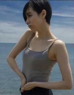 Ravijour kato junko ライトフィットタンク 霞色 コラボ第二弾！ Junko Katoさん×「ラヴィジュール」が背中開きタンク