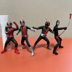 Ⓜ️仮面ライダー/262　ガシャポン4体　HGシリーズ