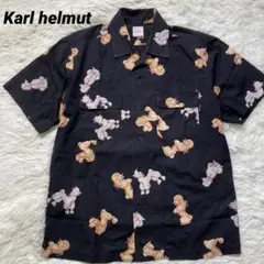 カールヘルム/ピンクハウス/クマ熊bearベアアロハシャツ カールヘルム/ピンクハウス/クマ熊bearベアアロハシャツ Karl