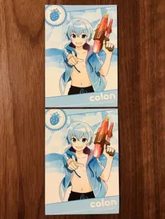 ころんくん　2L版ブロマイド 水着ver. ファミマプリント 2枚