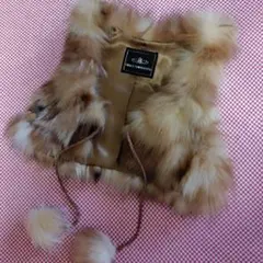 【GRACE CONTINENTAL 】ゴールドファーベスト