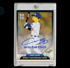 大谷翔平 2024ドジャース50-50記念 ザ・シンプソンズ