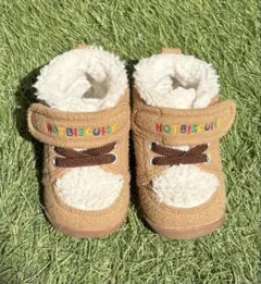 HOT BISCUITS クマデザイン ベビーシューズ 12cm