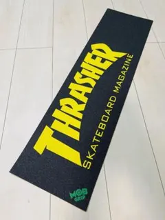 モブグリップ ×THRASHER　スケートボードデッキテープ　専用箱梱包発送のサムネイル