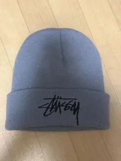Stussy ニット帽 ビーニー ブルーのサムネイル