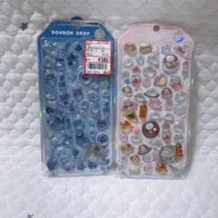 【正規品】ボンボンドロップシール シャーベット よるねこ もちもち 2点セット