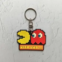PAC-MAN ✕ niko and ... パックマン ラバーキーホルダー
