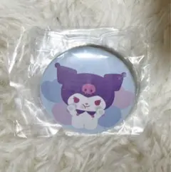 サンリオ PVCクリアケースつき缶バッジ ぷにきゅきゅデザイン クロミ