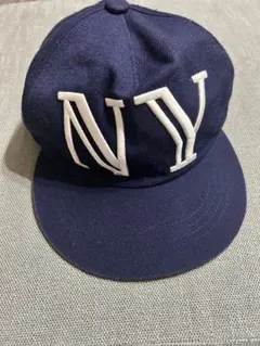 NYロゴ ネイビーキャップ NEW YORK