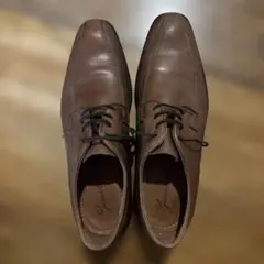 ブラウンレザー 子供用フォーマルシューズ