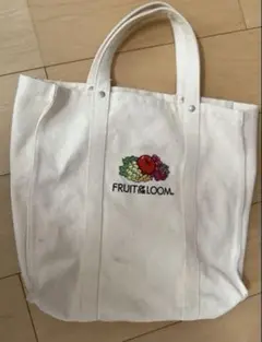 FRUIT OF THE LOOM フルーツ刺繍トートバッグ