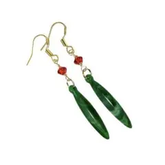 ビリジアングリーンのピアス