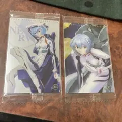 エヴァンゲリオン ウエハース 綾波レイ 未開封2点まとめて