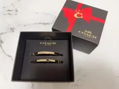 ◎お値下げ【新品未使用】COACH シグネチャー バングルセットのサムネイル