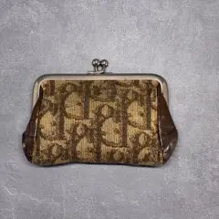 Dior ディオール トロッター がま口 コインケース 小銭入れ vintage