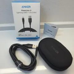 Anker PowerLine+ II LightningUSBケーブル1.8m