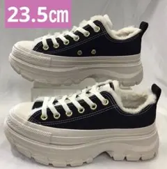 コンバース オールスター ®️トレックウエーブ ボア ブラック 厚底 23.5㎝