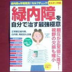 【レア品・中古初版】緑内障を自分で治す最強極意　マキノ出版ムック