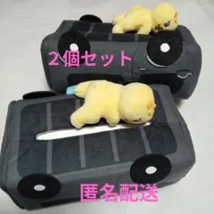 んぽちゃむ 救出ぬいぐるみティッシュケース　２個セット　匿名配送・未使用