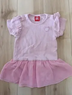 BABY DOLL ピンクロンパース 70