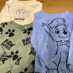 パウパト H&M ロンT 3枚セット