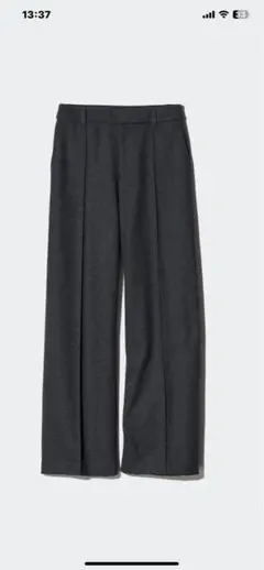 UNIQLO ブラッシュドジャージワイドパンツ