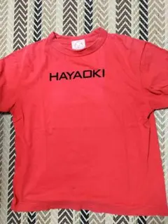 EVISUのHAYAOKI Tシャツ レッドサイズ42