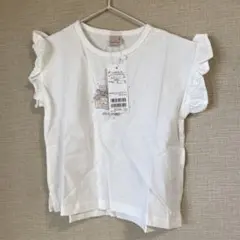 petit main 香水柄 フリルTシャツ 110のサムネイル