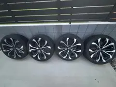 ハ*ン様 モデリスタ20インチホイールガリ傷全て修正済みかなり良いホイール一式 モデリスタホイールタイヤ付き 20インチホイールガリ傷修正済み