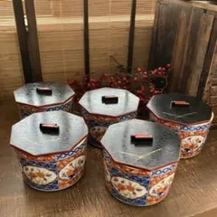 八角形の蓋付き飯碗セットのサムネイル