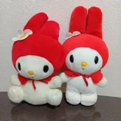 サンリオ マイメロディ レトロ ぬいぐるみ 1998 - メルカリ