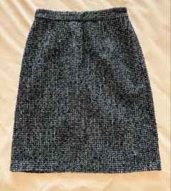 ミッシュマッシュ　ネイビーツイードスカート