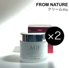 フロムネイチャー AGE フェイス クリーム 80g 2個
