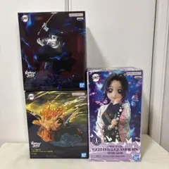 鬼滅の刃 獪岳、我妻善逸、シノブフィギュア 3体セット