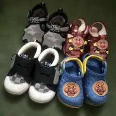 アンパンマン ベビーシューズセット