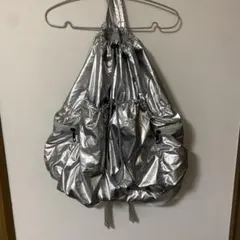 LOWRYSFARM シルバー ドローストバックパック