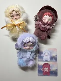 K*h様 スカルパンダ Limpressionnisme ぬいぐるみ ぬいキー