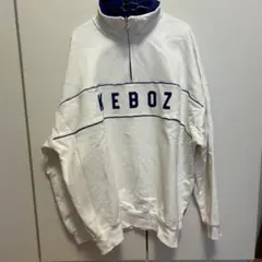 keboz ハーフジップ　ホワイト