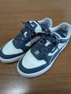 PUMA スニーカー ネイビー ホワイト25.5cm