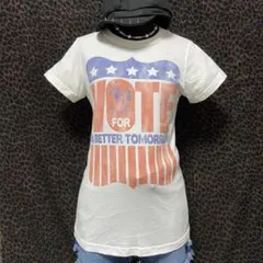 平成ギャル Y2K junk food Tシャツ USA製 VOTE ポップのサムネイル