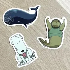 ケイカンパニー ワンピース ステッカー クンフージュゴン　ラブーン　シュシュ