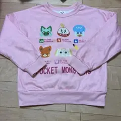 ポケットモンスター トレーナー 130cm~ ピンク 裏起毛