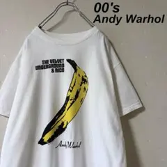 希少 古着 00's アンディーウォーホル アート Tシャツ バンドTシャツ