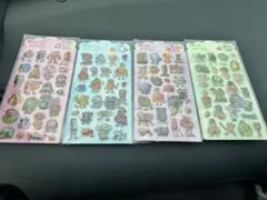 イタリアンブレインロッドのシール4種セット 新品 トゥントゥントゥンサフールなど